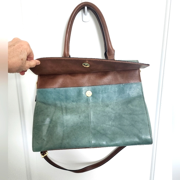 Tignanello Leather Shoulder Bag with Crossbody Strap - Picture 4 of 10